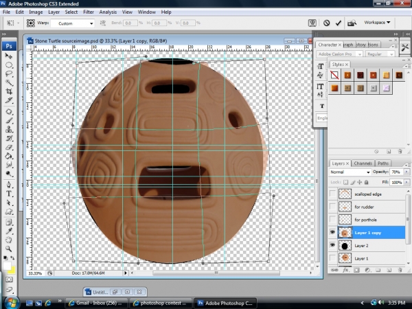 Creation of Bushnell's Turtle: Prototype: Step 4